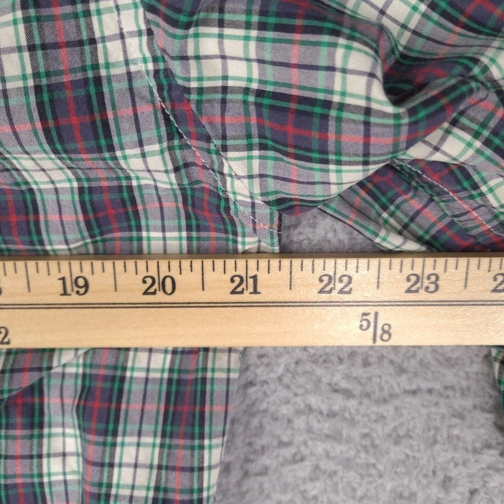 J Crew Shirt Mens Medium Classic Fit Plaid Button‎ Down Multicolor
